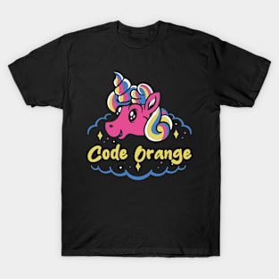 code orange and the last unicorn T-Shirt